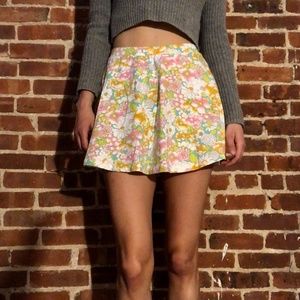 Floral Skater Skirt